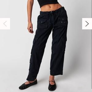 Free People black cargo pants